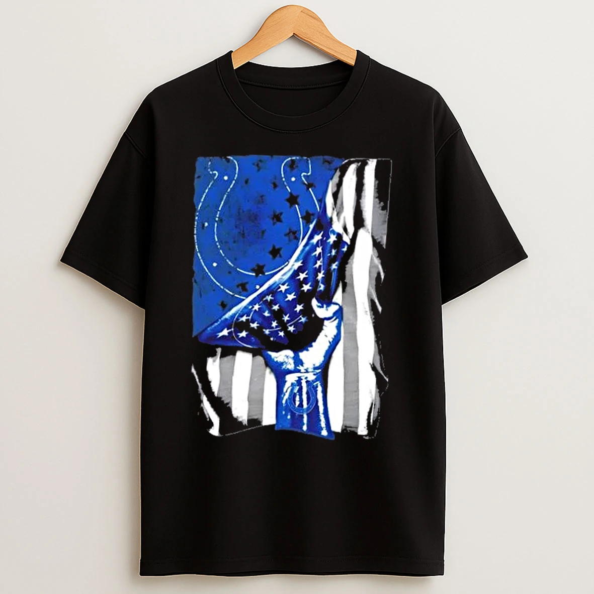Classic Revealing The Glory Indianapolis Colts X Usa Flag T Shirts