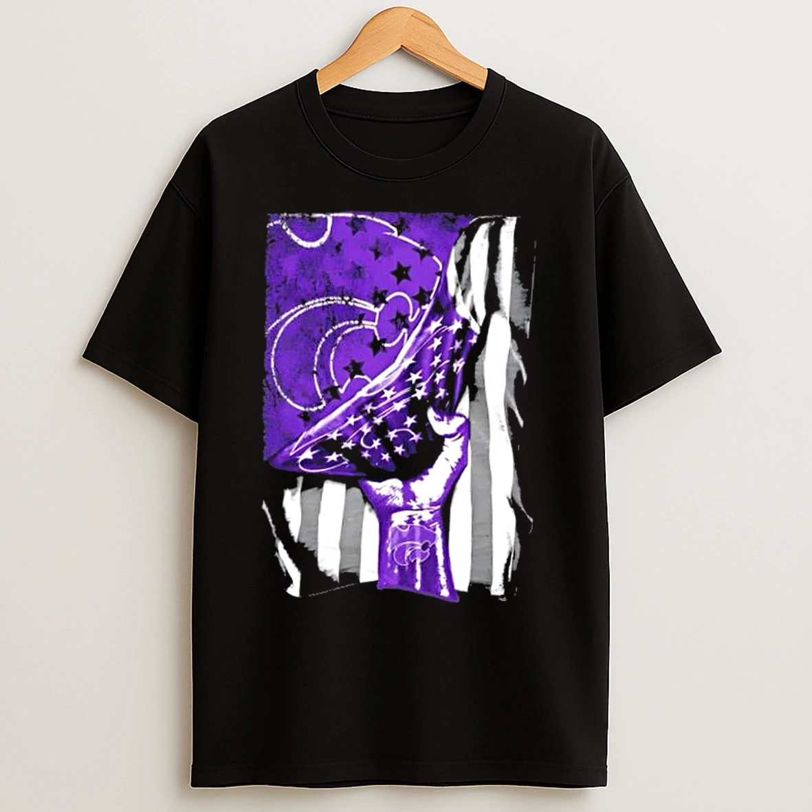Classic Revealing The Glory Kansas State Wildcats X Usa Flag T Shirts