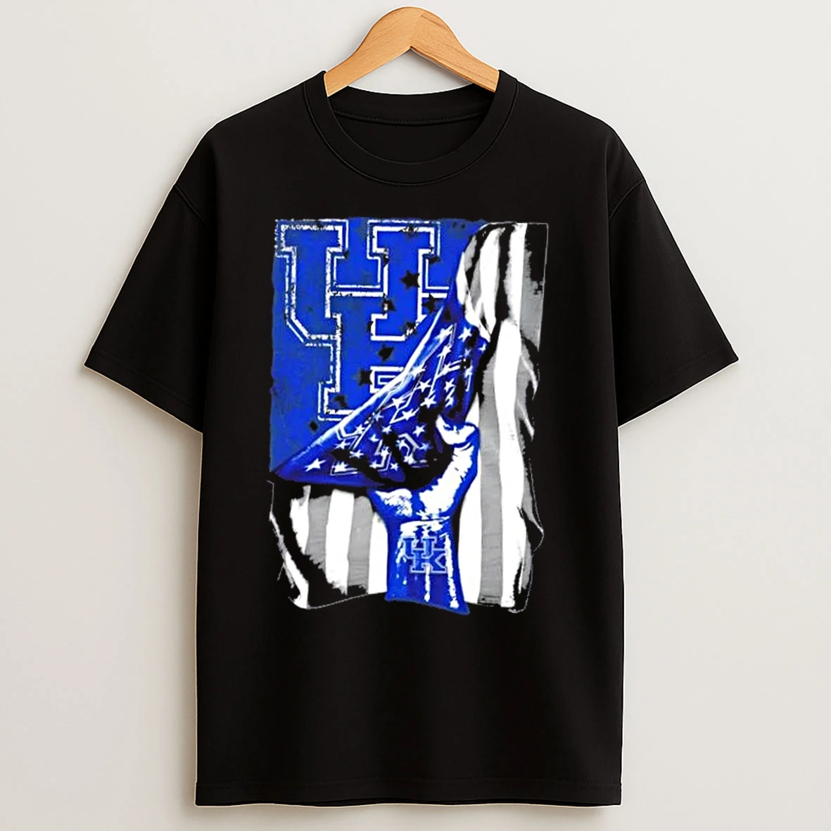 Classic Revealing The Glory Kentucky Wildcats X Usa Flag T Shirts
