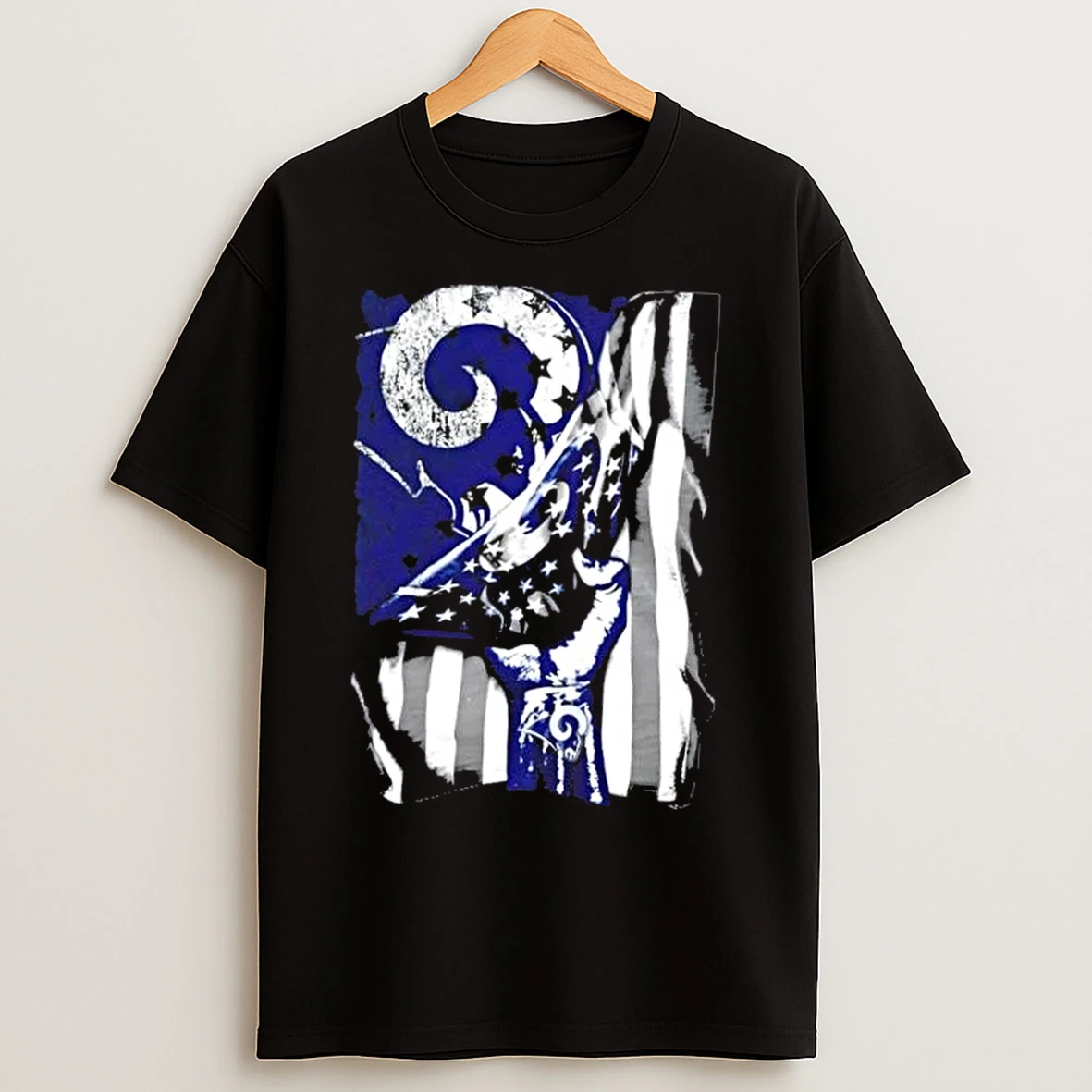 Classic Revealing The Glory Los Angeles Rams X Usa Flag T Shirts