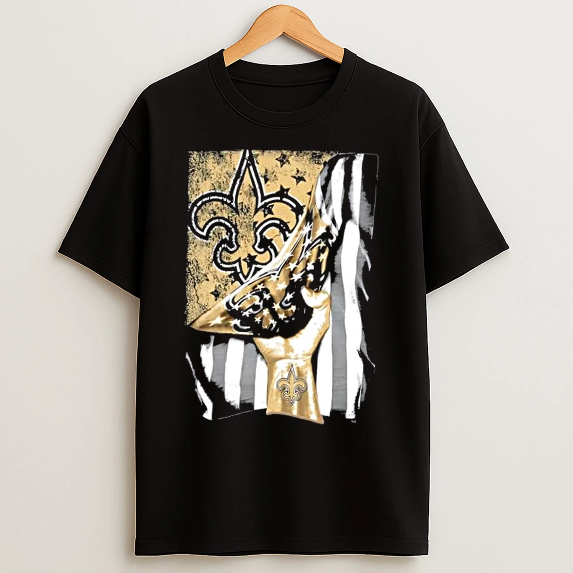 Classic Revealing The Glory New Orleans Saints X Usa Flag T Shirts
