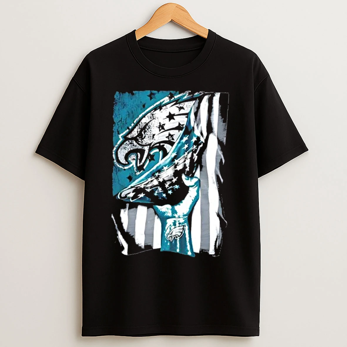 Classic Revealing The Glory Philadelphia Eagles X Usa Flag T Shirts