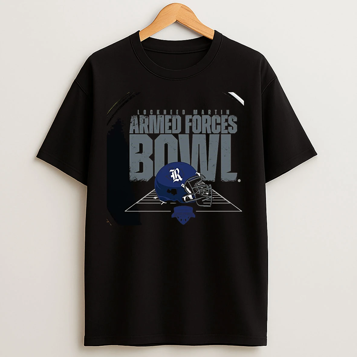 Classic Rice Owls 2026 Armed Forces Bowl Helmet Chriast T Shirts