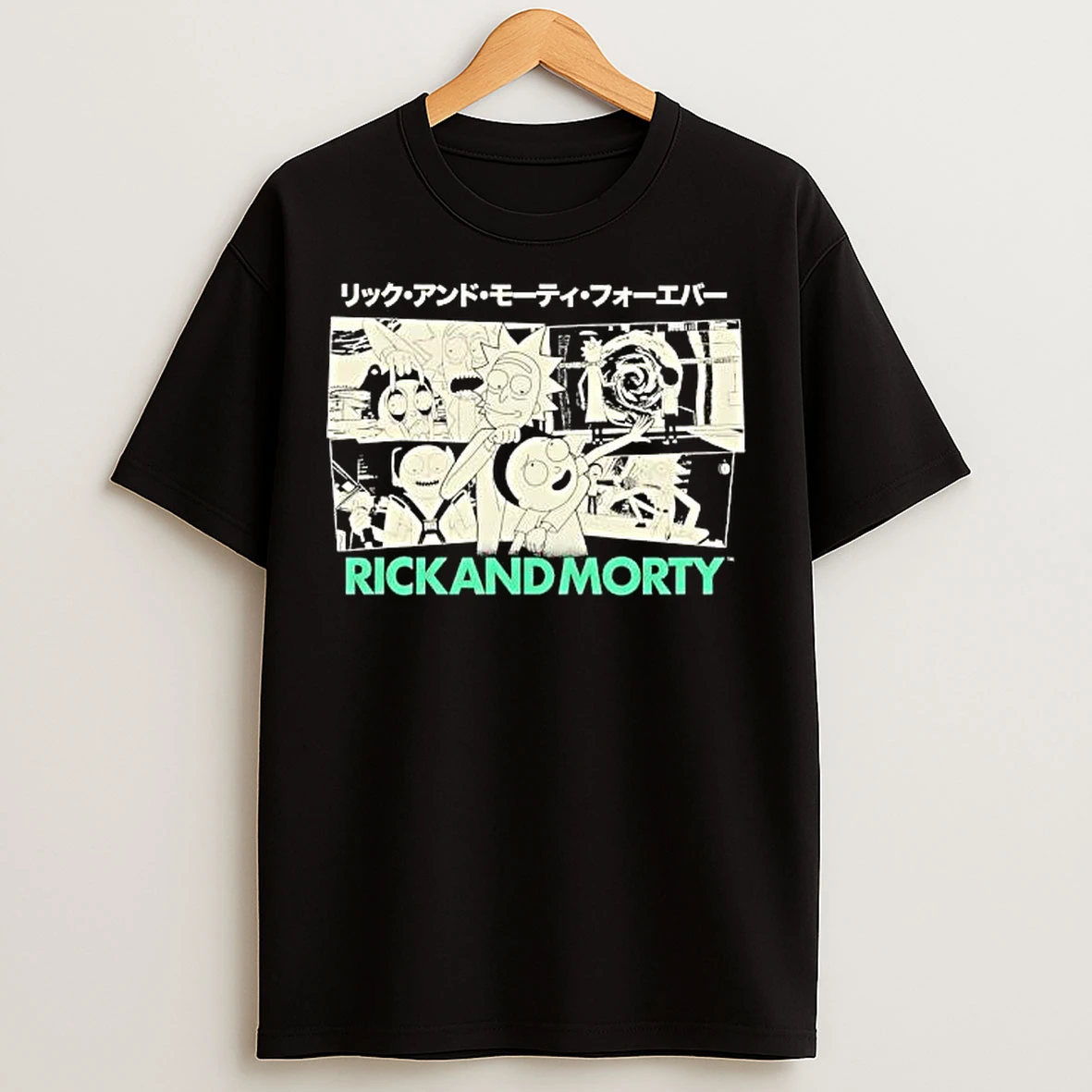 Classic Rick And Morty Intergalactic Buds Retro T Shirts