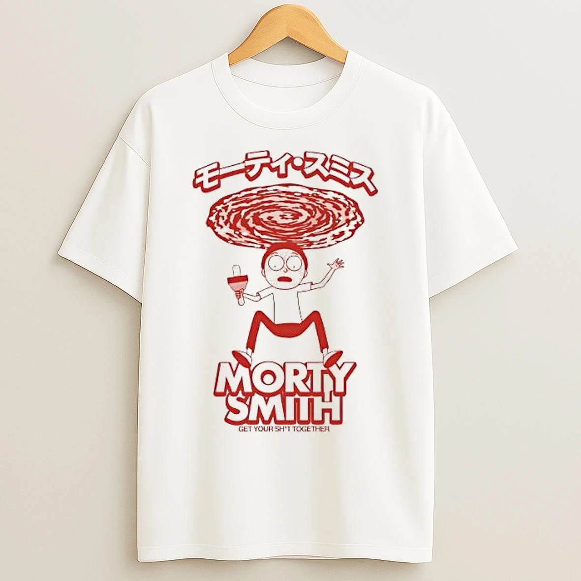 Classic Rick And Morty Manga Morty Vintage T Shirts