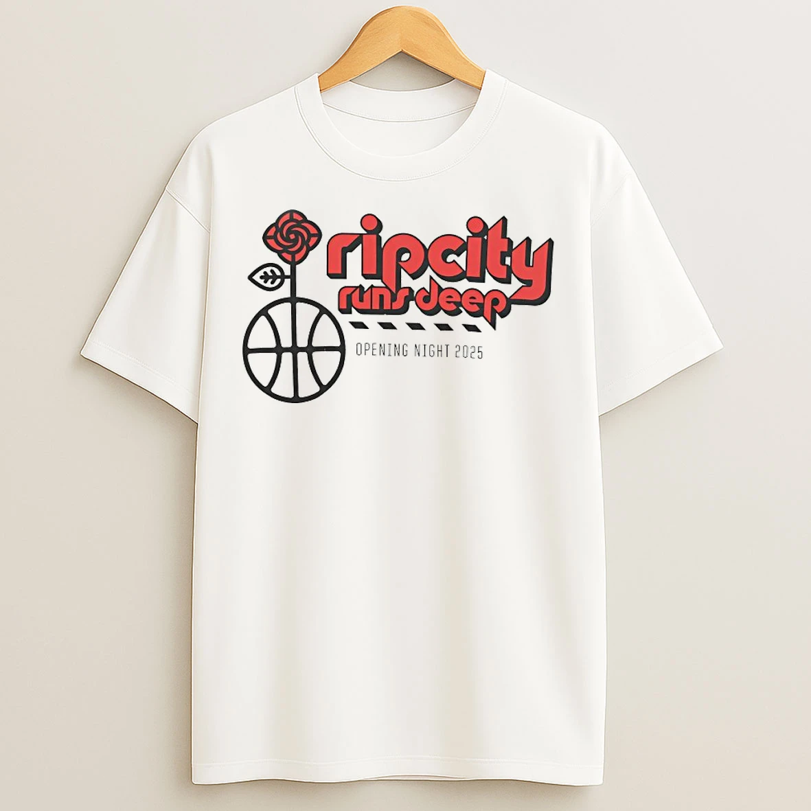 Classic Rip City Runs Deep T Shirts