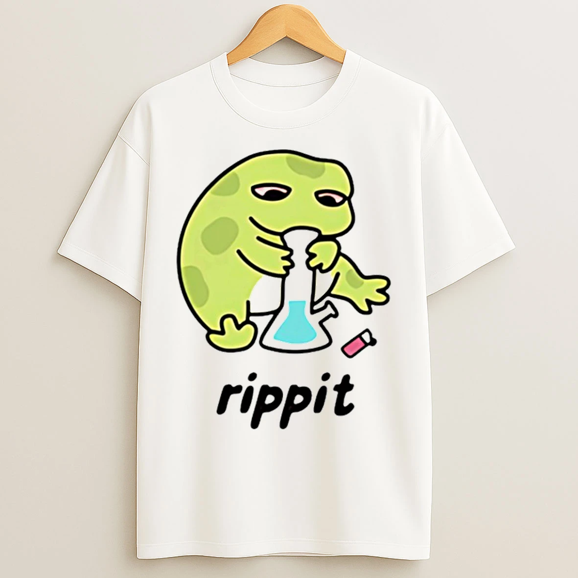 Classic Rippit Frog Meme T Shirts