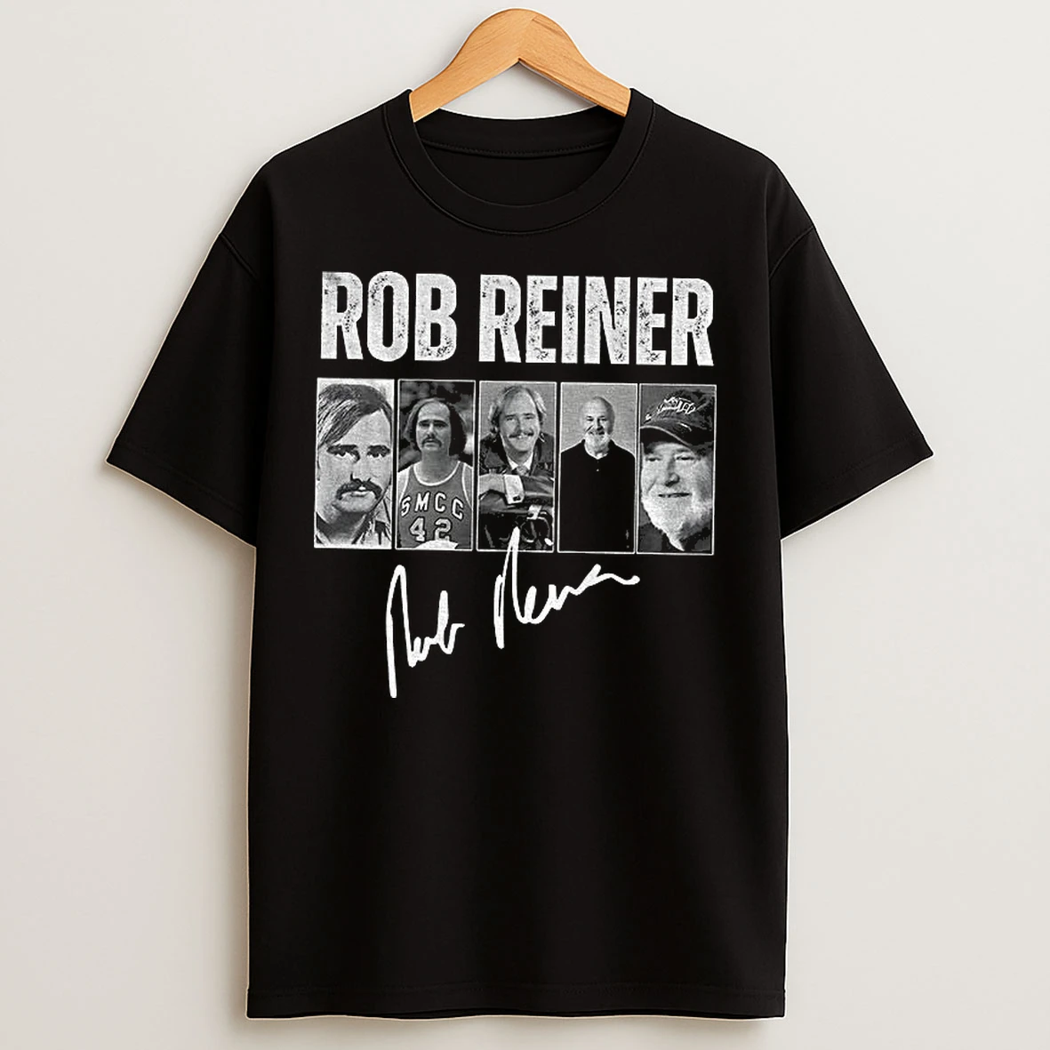 Classic Rob Reiner In Memory Of Rob Reiner 1947 2025 Graphic Signature T Shirts