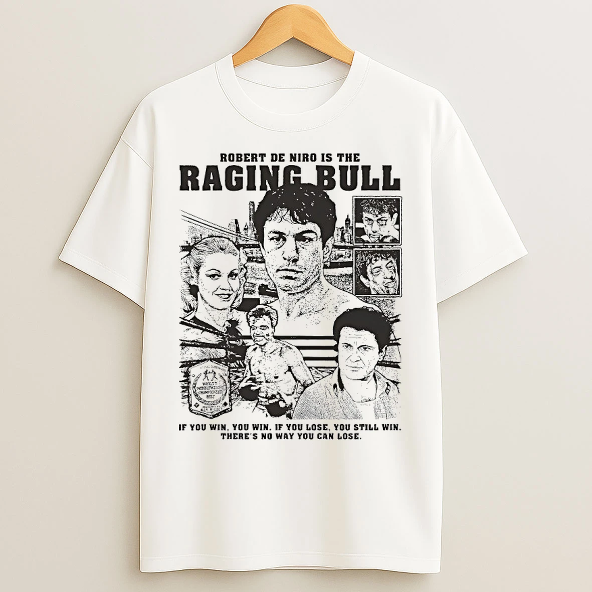 Classic Robert De Niro Is The Raging Bull T Shirts