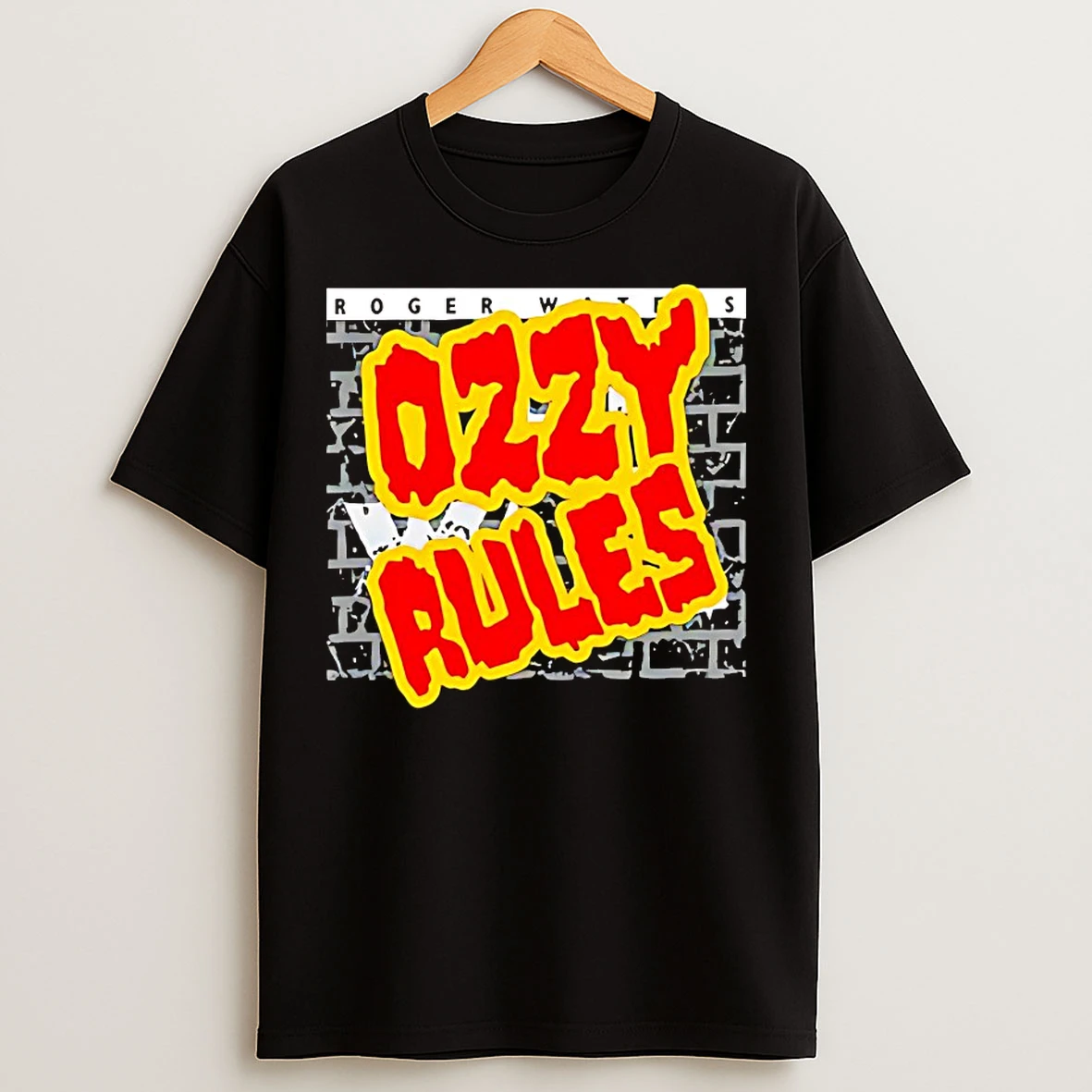 Classic Roger Waters Ozzy Rules T Shirts