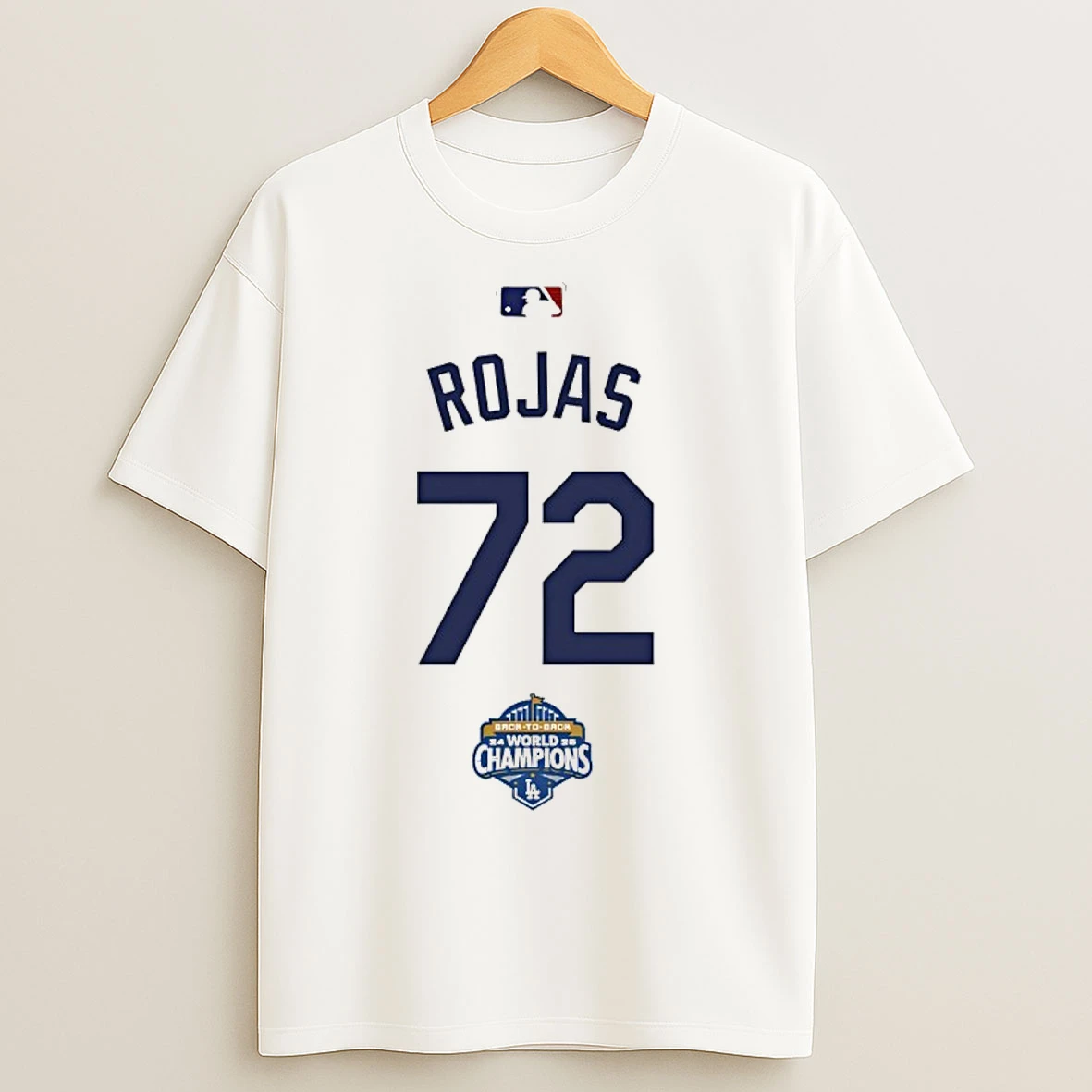 Classic Rojas 72 Back To Back Champs World Champions T Shirts
