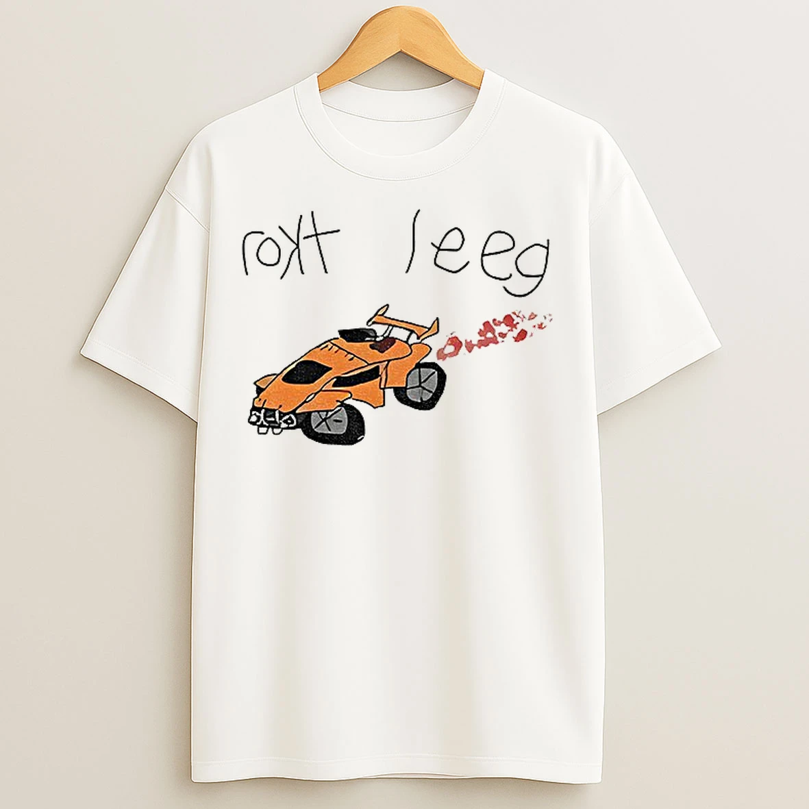 Classic Rokt Leeg Comedy T Shirts