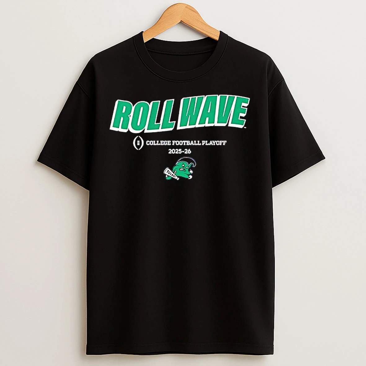 Classic Roll Wave College Football Playoff 2025 26 T Shirts