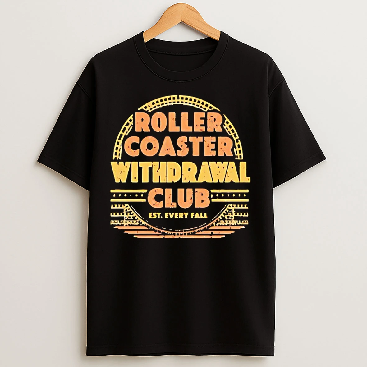 Classic Roller Coaster Withdrawal Club T Shirts