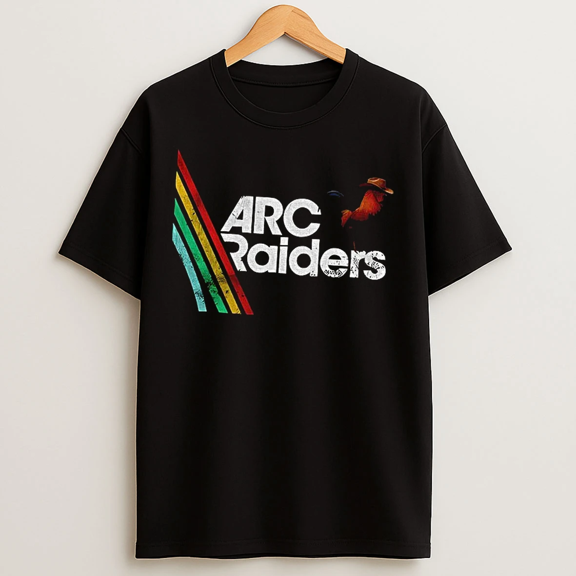 Classic Rooster Arc Raiders Gaming Color T Shirts