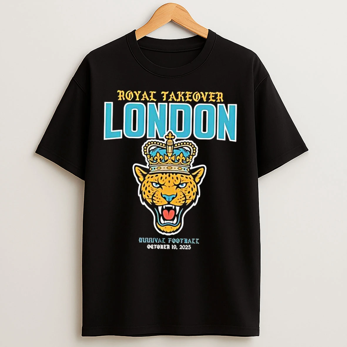 Classic Royal Takeover London Jaguars X London 2025 Football T Shirts