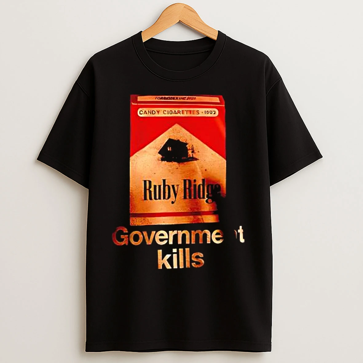 Classic Ruby Ridge Standoff Government Kills T Shirts