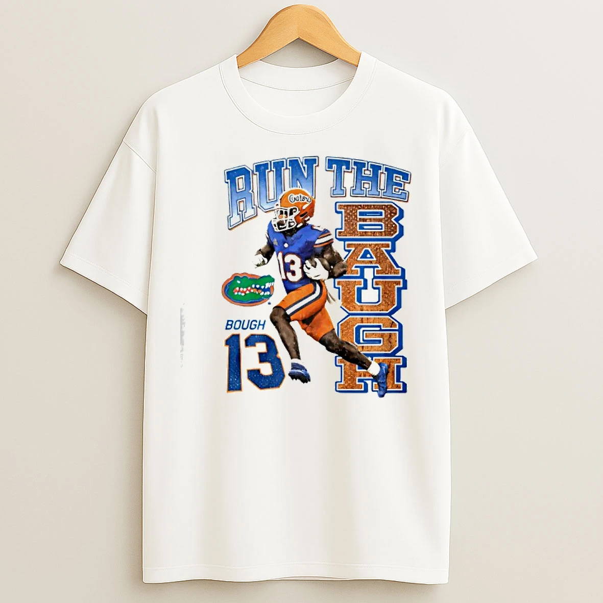 Classic Run The Baugh Bough 13 Florida Gators T Shirts