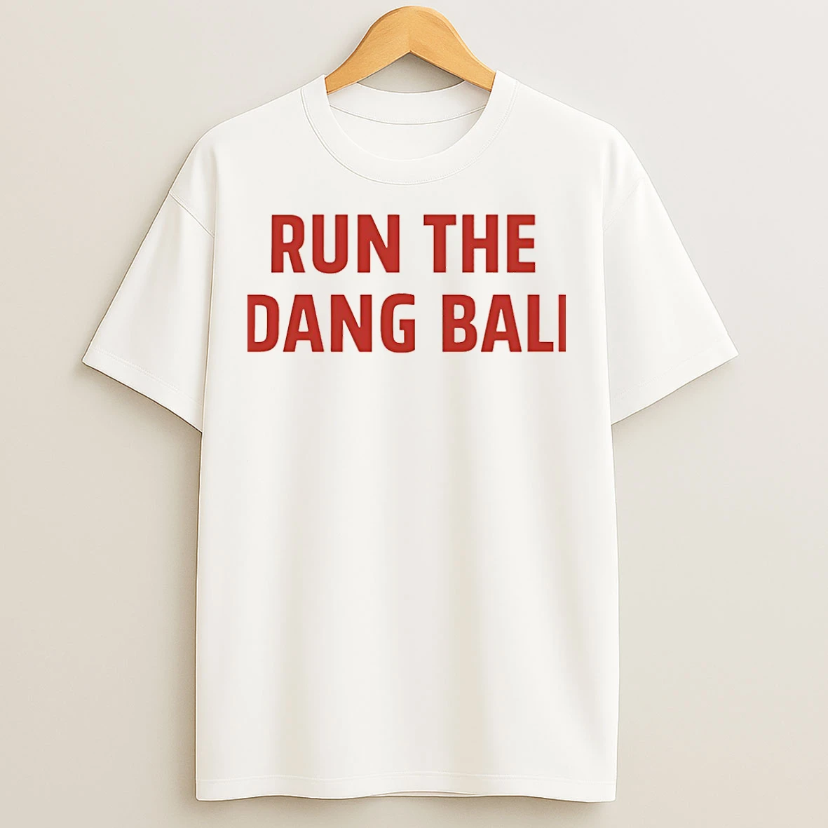 Classic Run The Damn Ball Christmas T Shirts