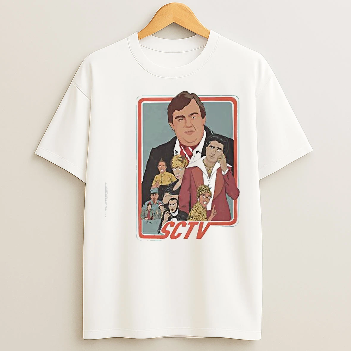 Classic Sctv Tribute Characters Graphic T Shirts