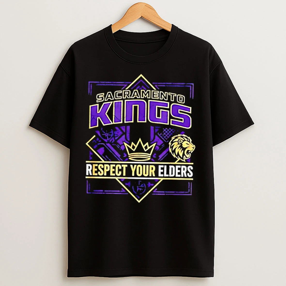 Classic Sacramento Kings Respect Your Elders T Shirts