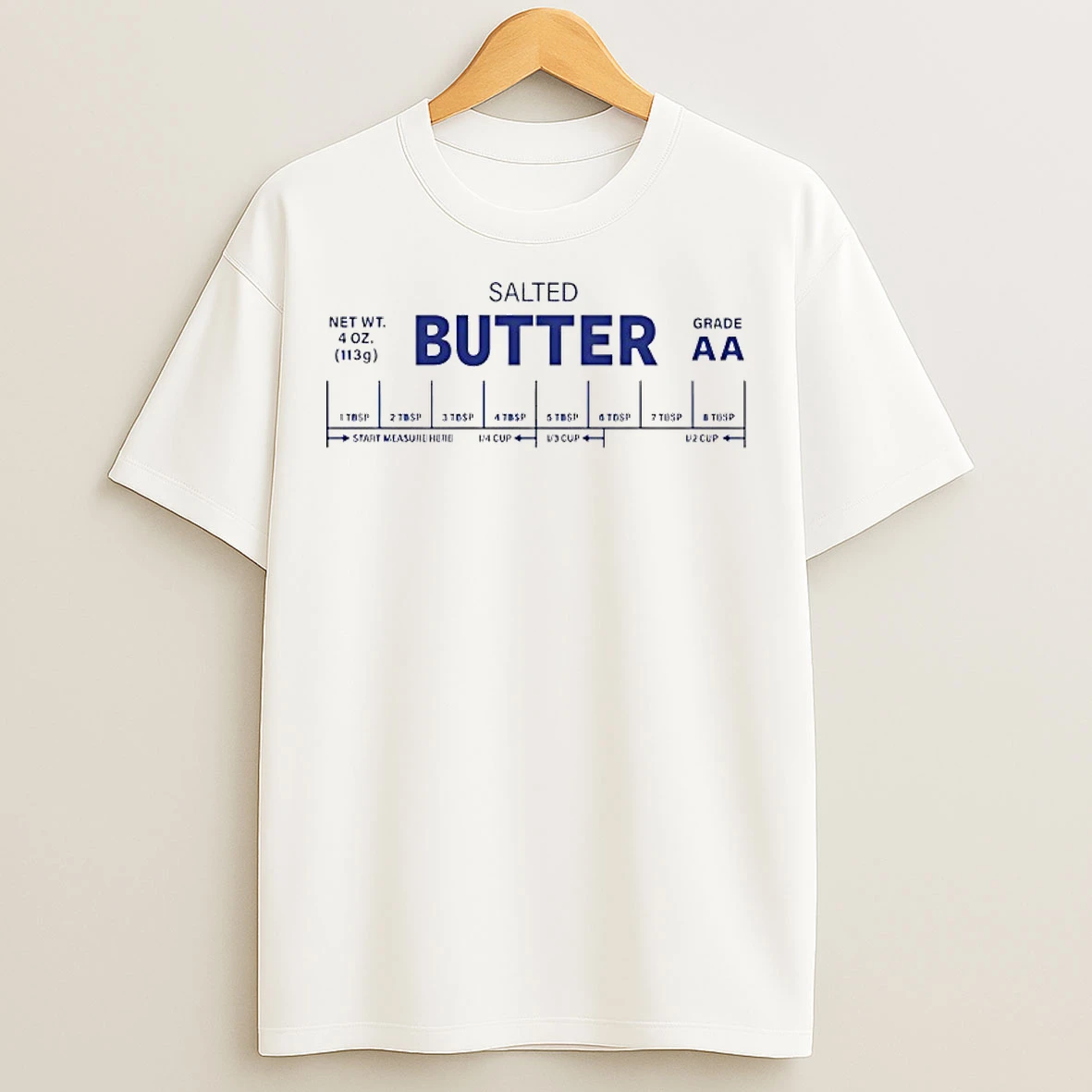 Classic Salted Butter Net Wt Grade Aa T Shirts