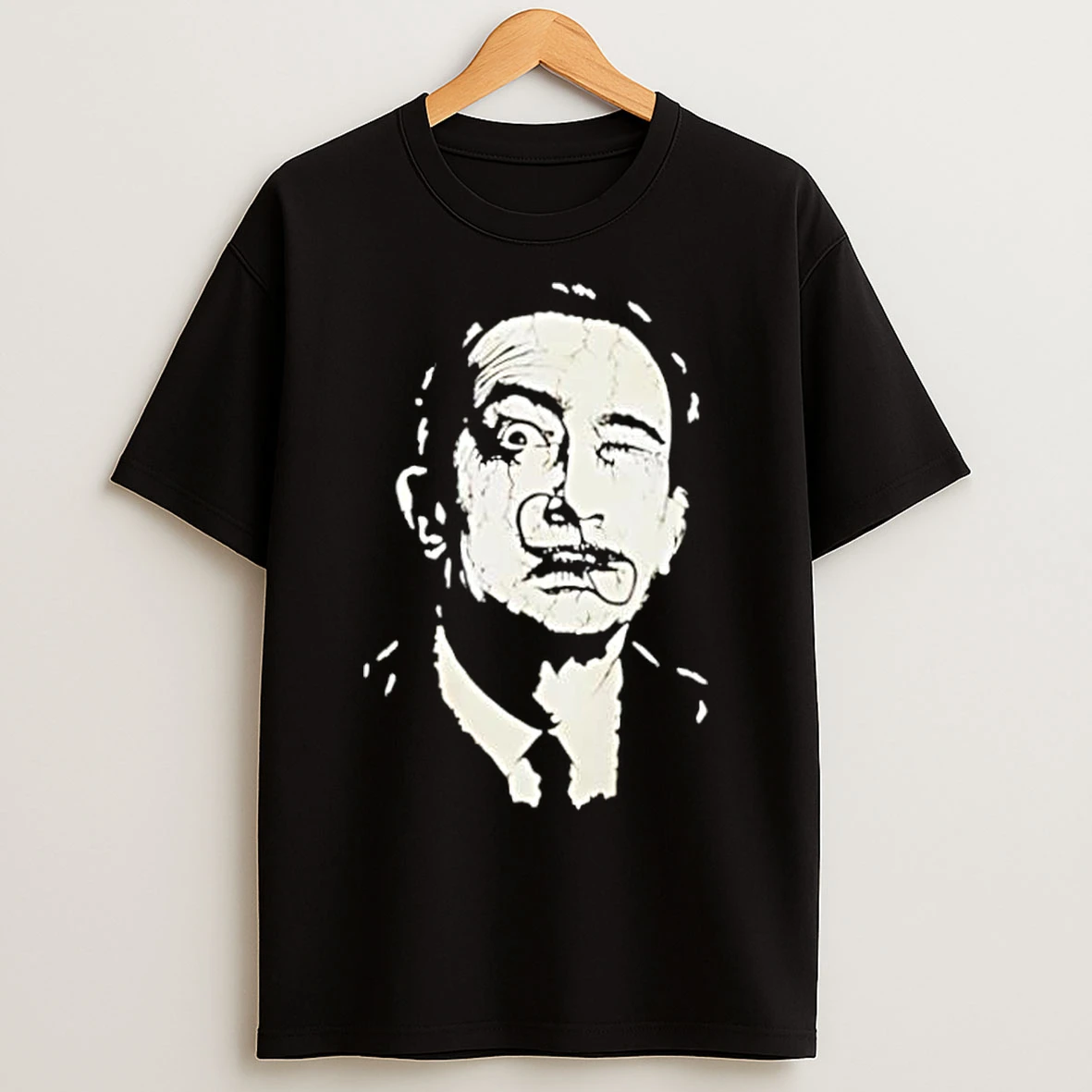 Classic Salvador Dali Portrait Classic Retro T Shirts