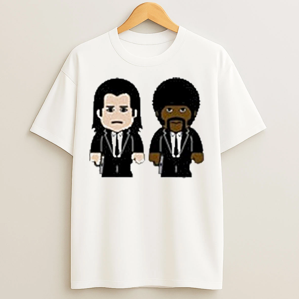 Classic Samuel L Jackson Pulp Fiction Jules And Vincent T Shirts