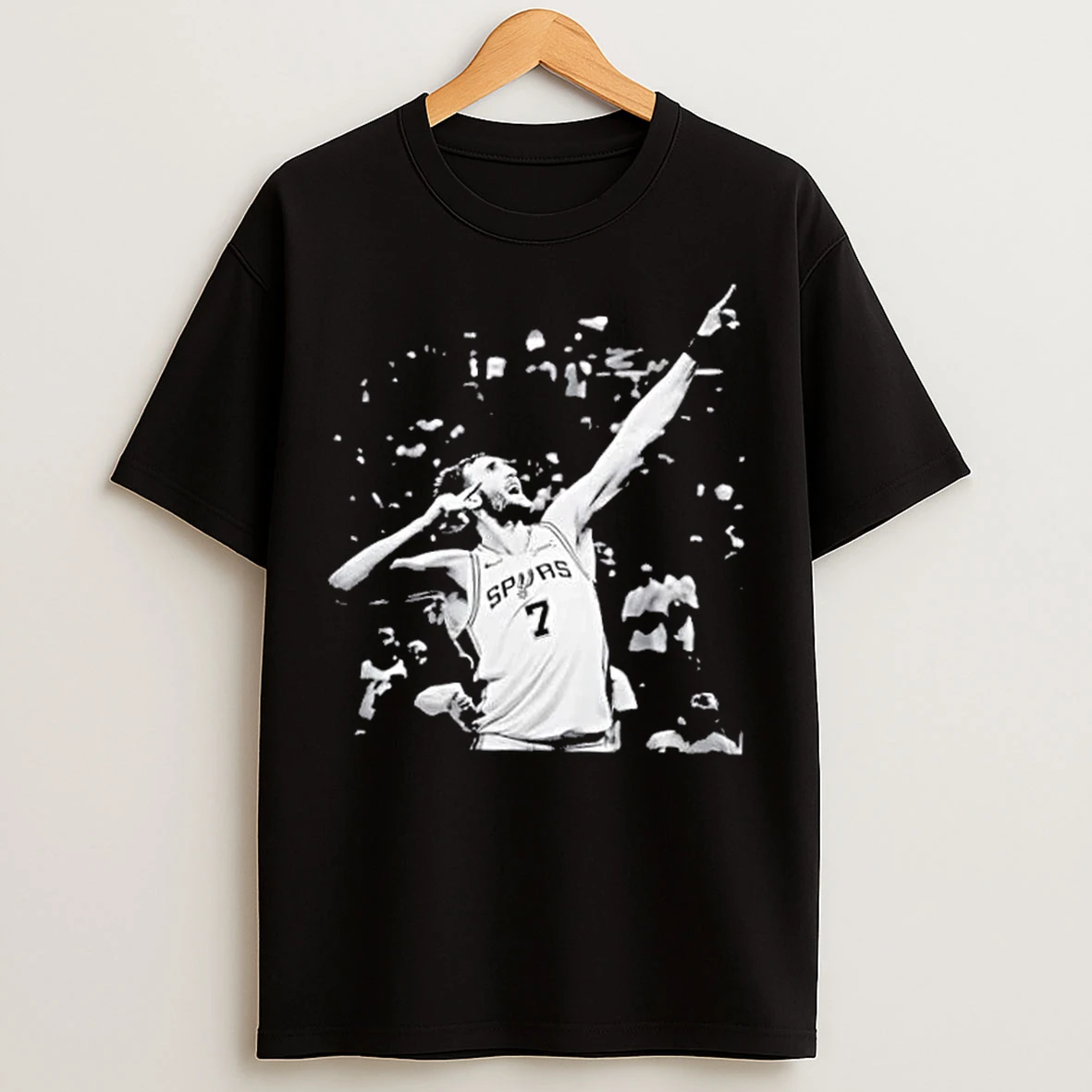 Classic San Antonio Spurs 7 Luke Kornet T Shirts