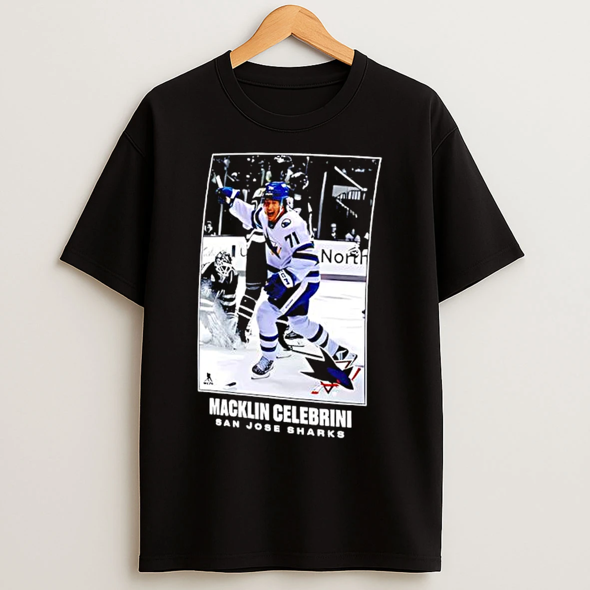 Classic San Jose Sharks Macklin Celebrini Nhl Moments Legacy T Shirts