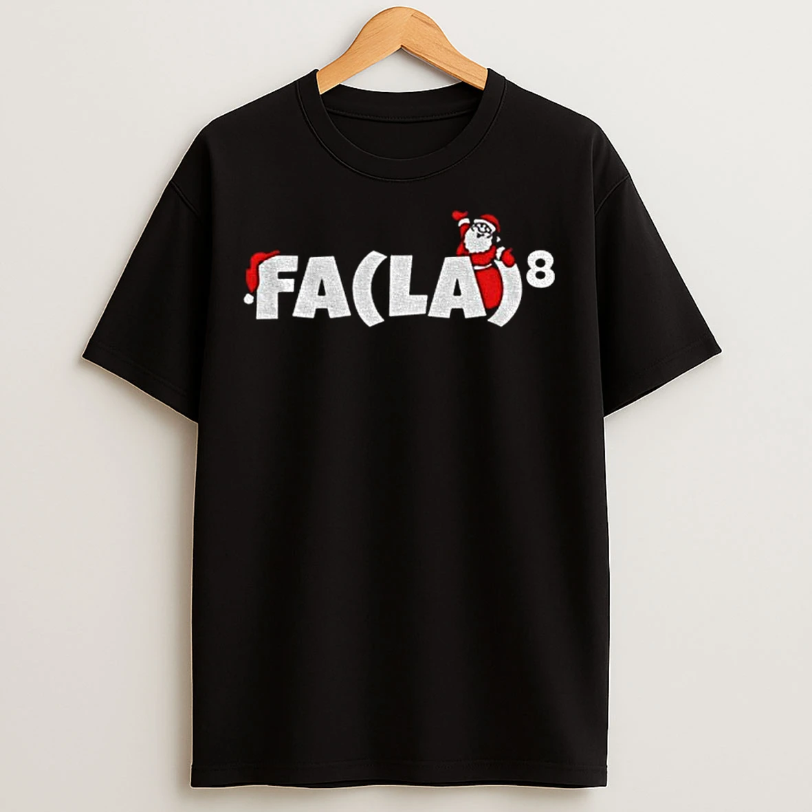 Classic Santa Claus Fa La La La La Christmas T Shirts