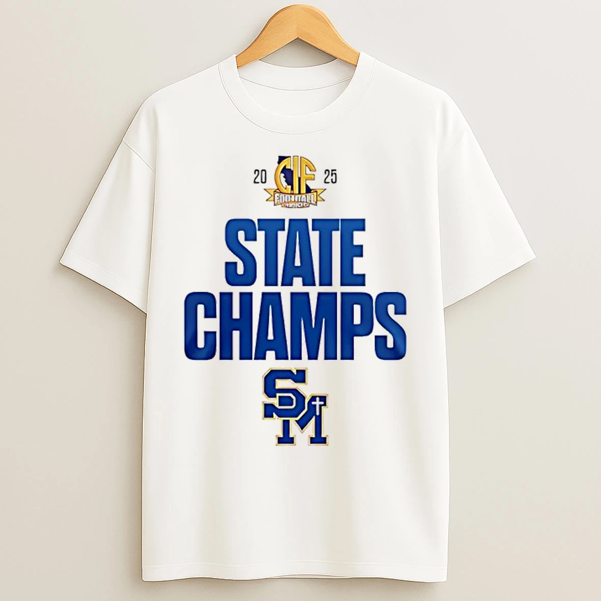 Classic Santa Margarita Eagles 2025 Cif State Open Division Champions T Shirts