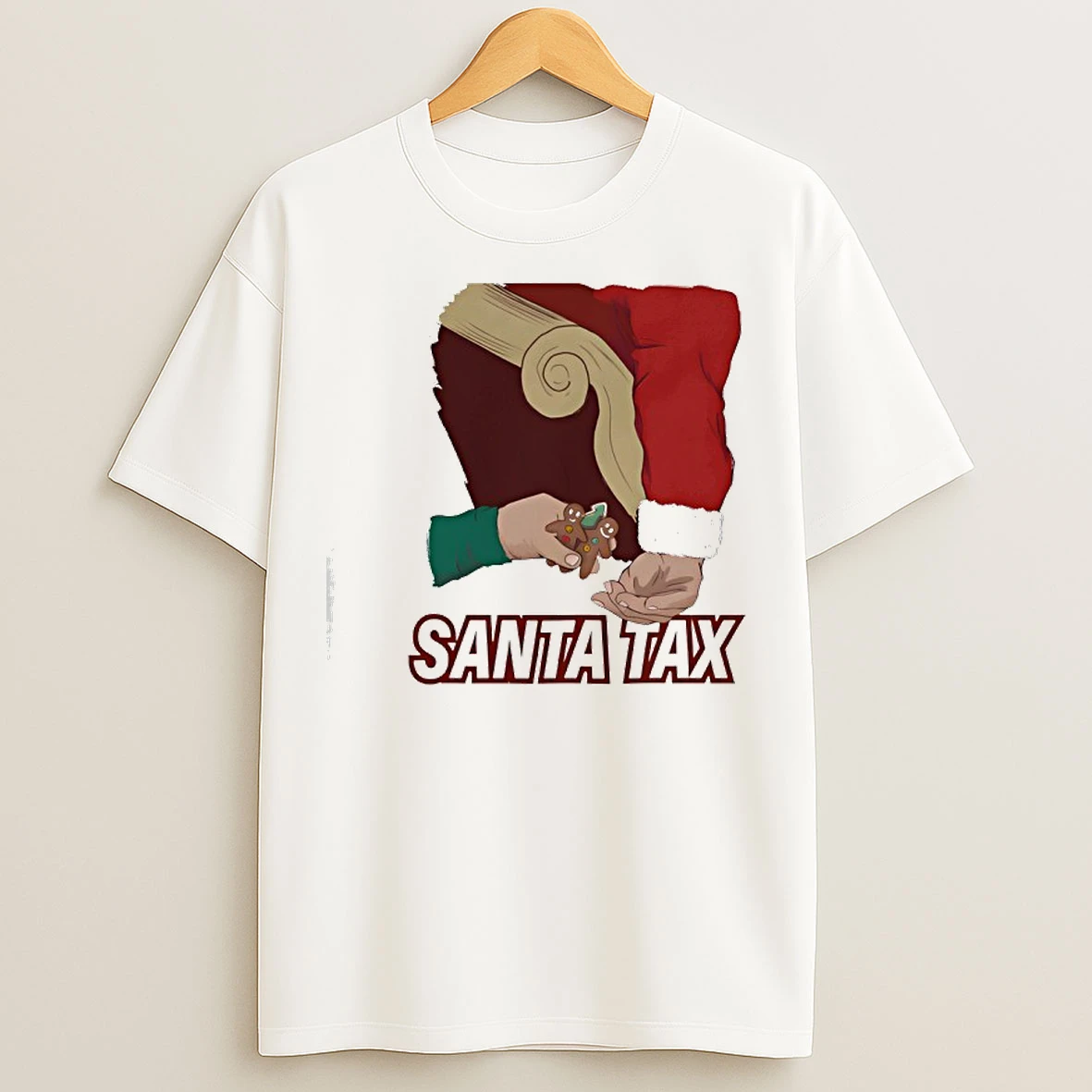 Classic Santa Tax Christmas T Shirts
