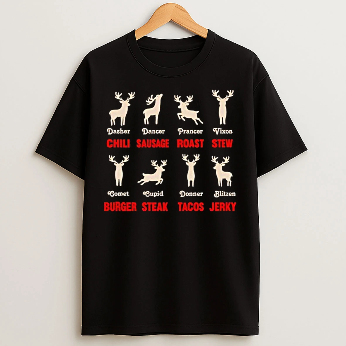 Classic Santas Cut Christmas T Shirts