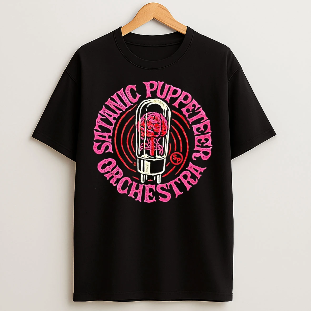 Classic Satanic Puppeteer Orchestra Band Atomic Puppet Orchestra Graphic T Shirts