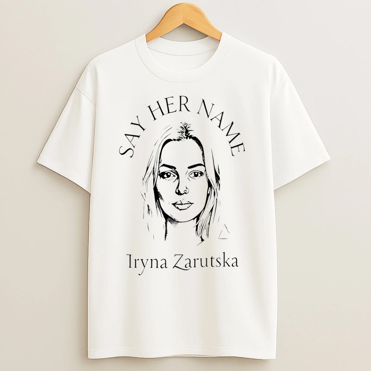 Classic Say Her Name Iryna Zarutska Ukrainian T Shirts