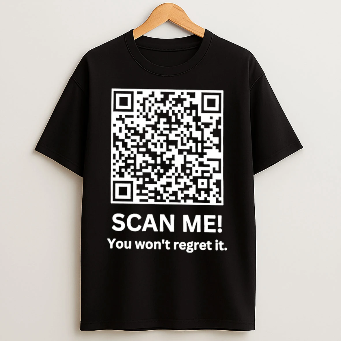 Classic Scan Me You Wont Regret It Trump Qr Code Dance Stylish T Shirts