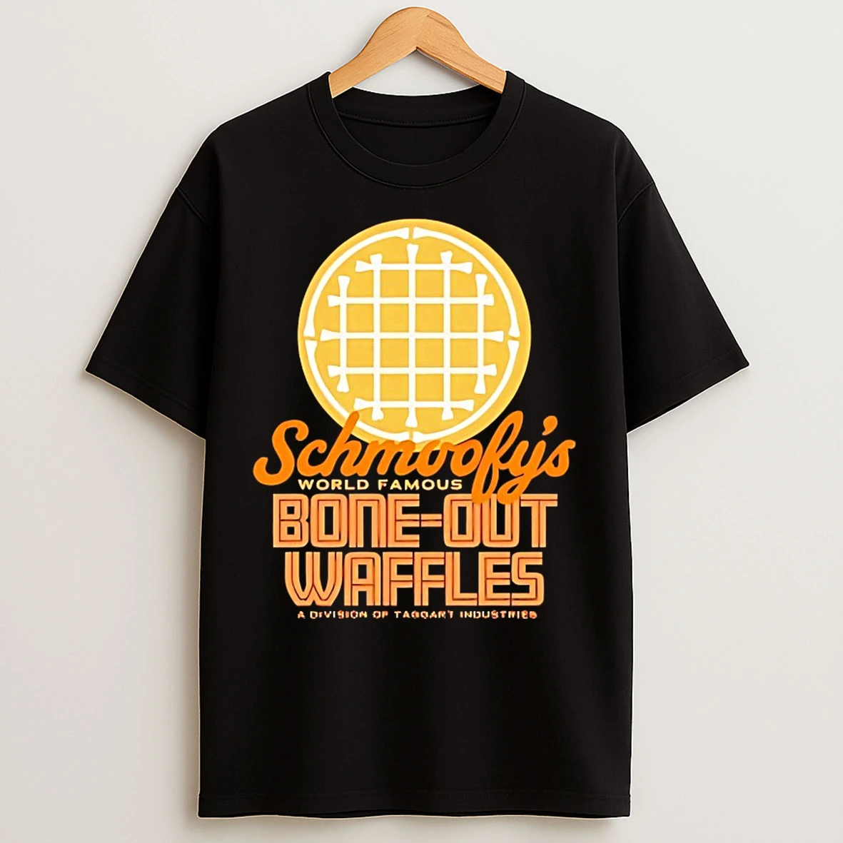 Classic Schmoofys World Famous Bone Out Waffles T Shirts