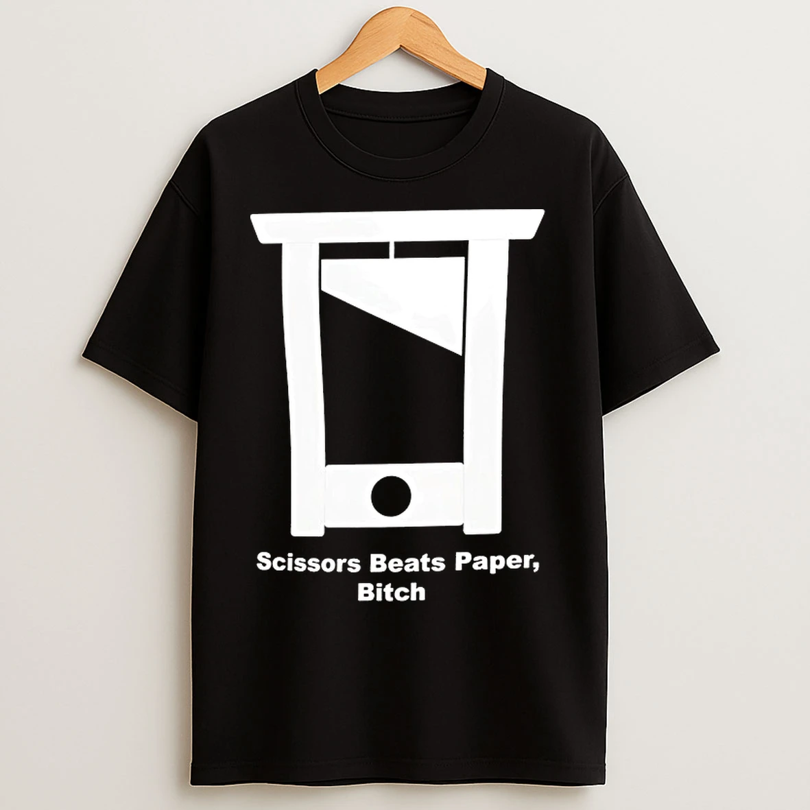 Classic Scissors Beats Paper Bitch T Shirts