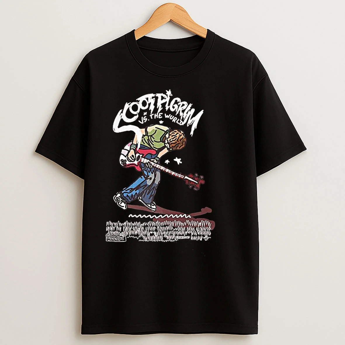 Classic Scott Pilgrim Vs The World Cartoon T Shirts