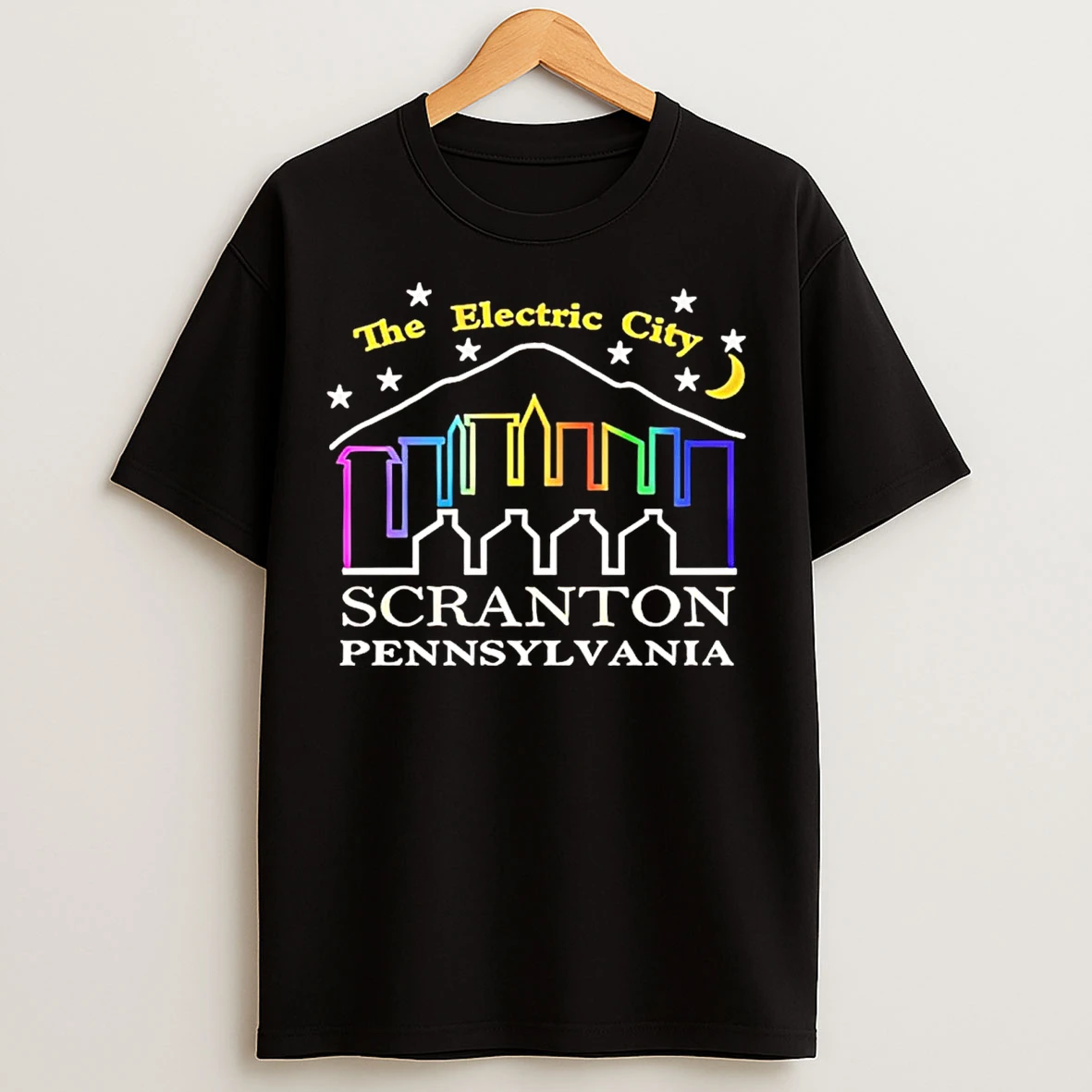 Classic Scranton Pennsylvania The Electric City T Shirts