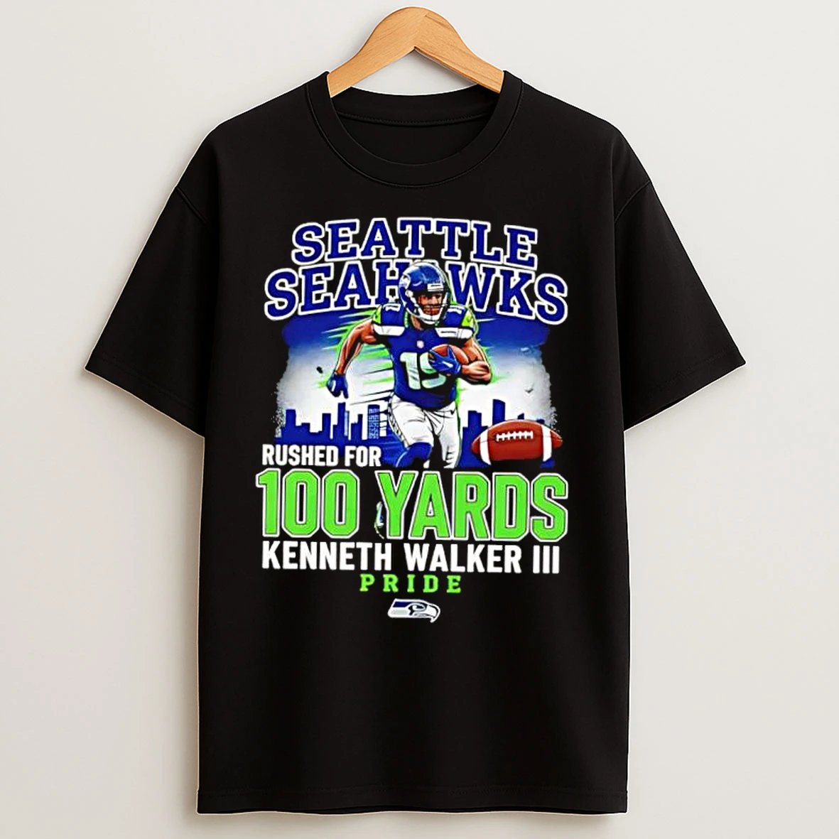 Classic Seahawks Kenneth Walker Iii Rushed For 100 Yards Pride T Shirts