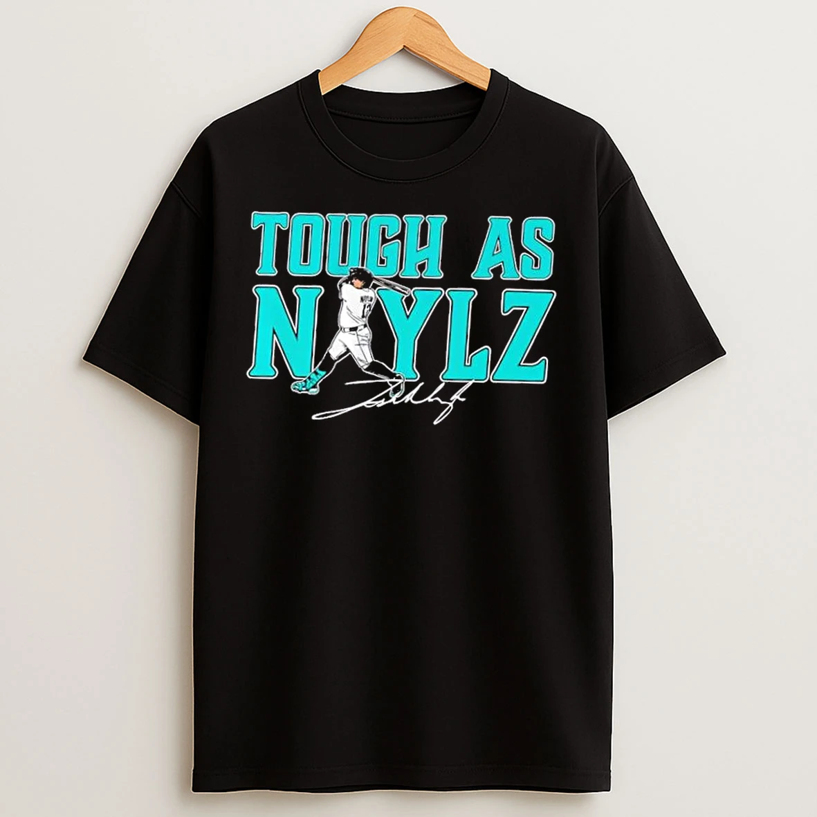 Classic Seattle Mariners Baseball Josh Naylor Tough As Naylz Signature T Shirts