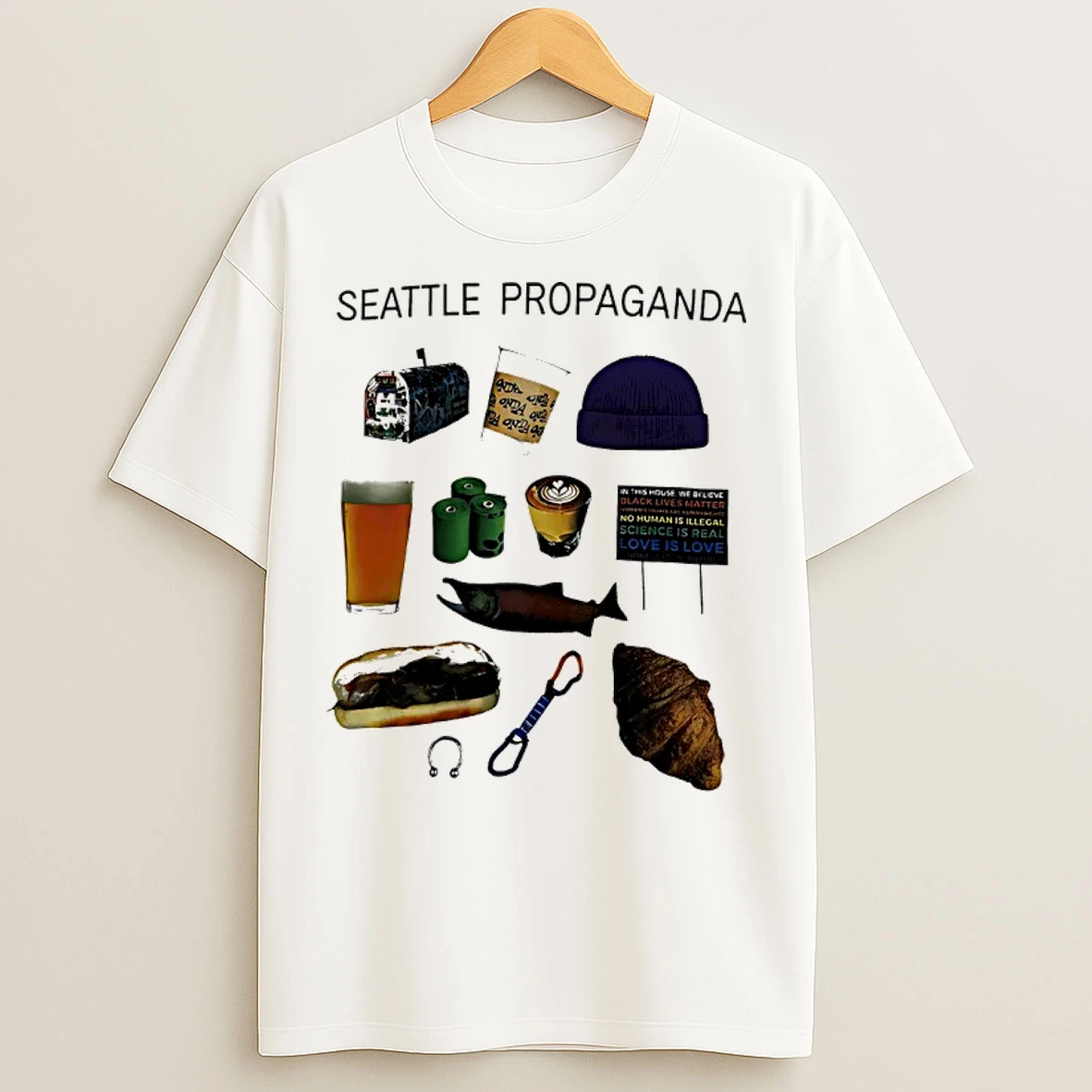 Classic Seattle Propaganda T Shirts
