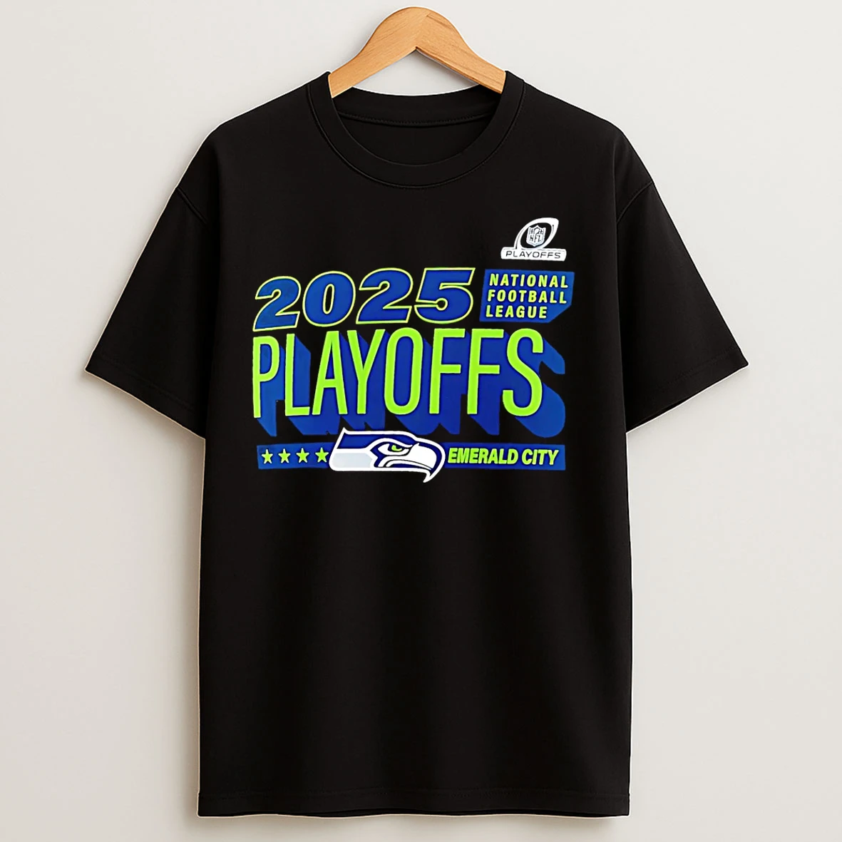 Classic Seattle Seahawks 2025 Nfl Playoffs Ready T Shirts