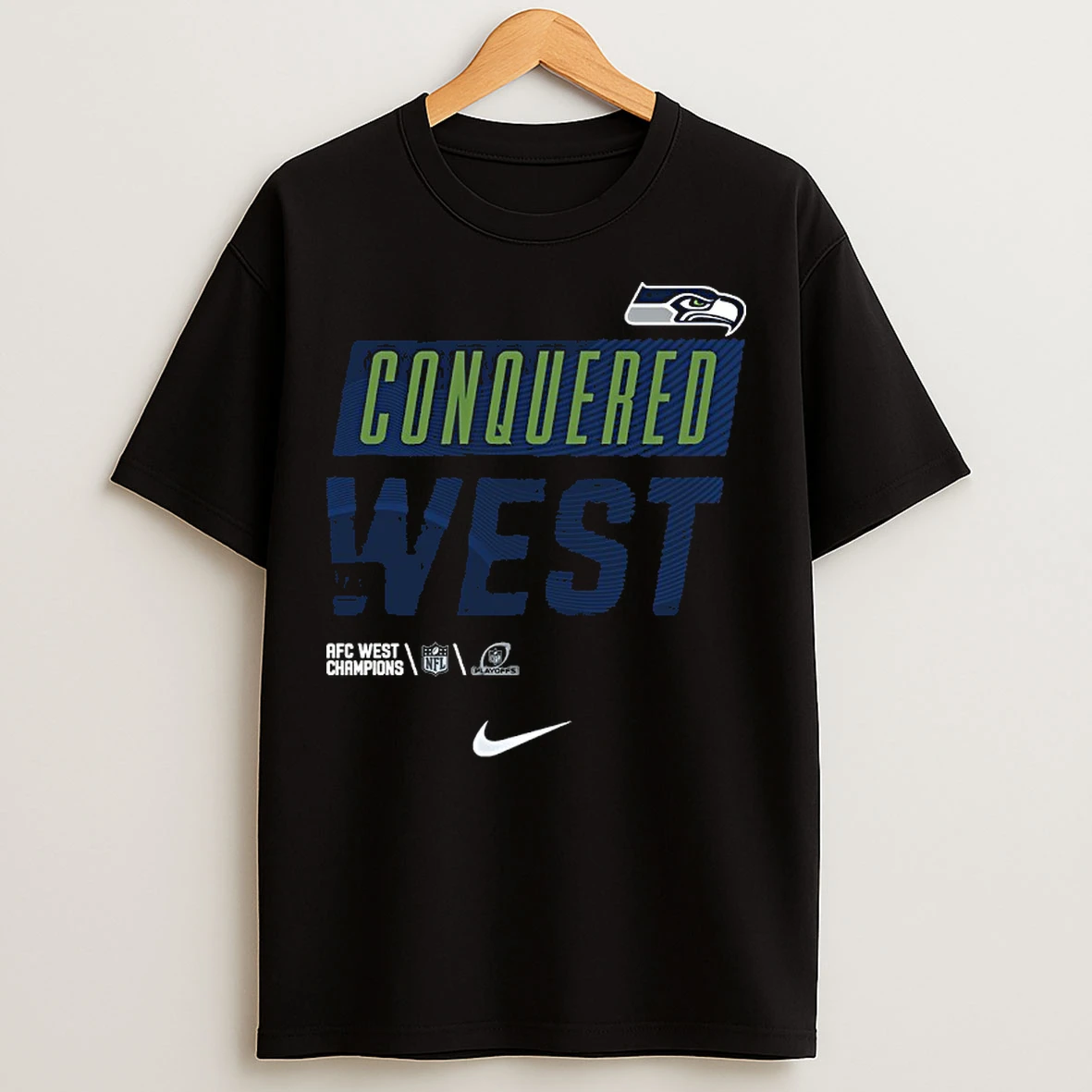 Classic Seattle Seahawks Afc West Division Champions T Shirts