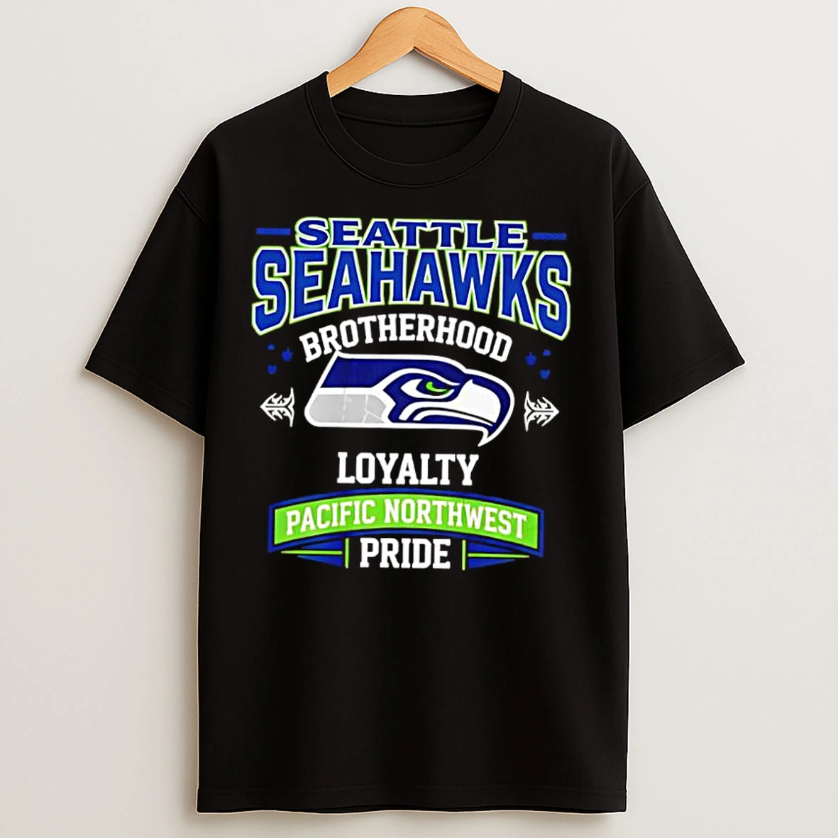 Classic Seattle Seahawks Brotherhood Loyalty Pacific Northwest Pride T Shirts