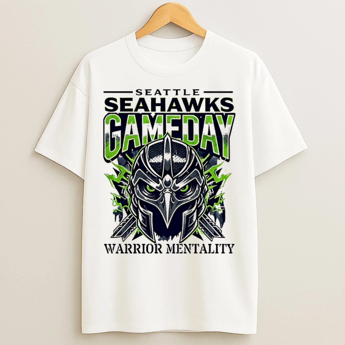 Classic Seattle Seahawks Game Day Warrior Mentality Football T Shirts