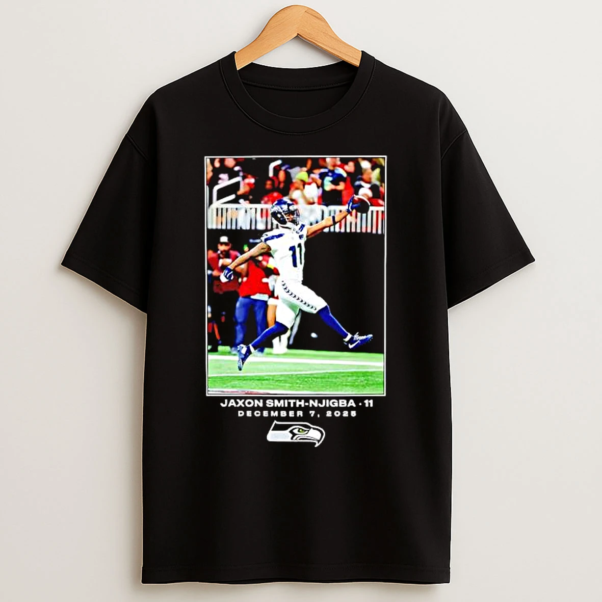Classic Seattle Seahawks Jaxon Smith Njigba December 7th 2025 Nfl Flash Features T Shirts