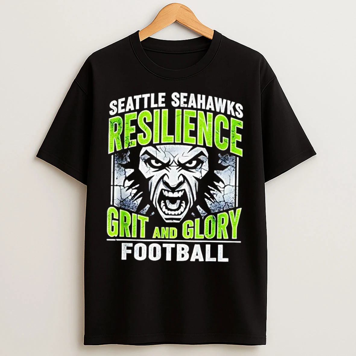 Classic Seattle Seahawks Resilience Grit And Glory Football T Shirts